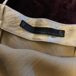 Silver Zara Woman studio slip dress